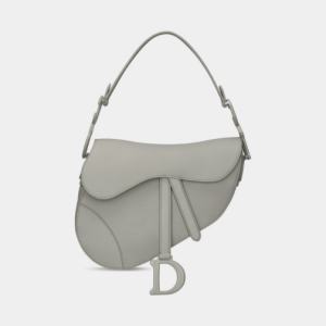 CHRISTIAN DIOR ULTRA MATTE SADDLE BAG GREY REPLICA