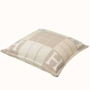 Hermes Beige Small Avalon III Pillow Replica