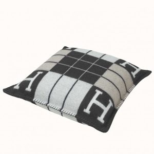 Hermes Black Small Avalon III Pillow Replica