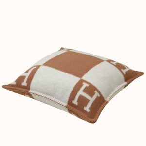 Hermes Camel Small Avalon Pillow Replica