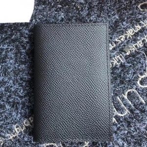 Hermes MC² Euclide Card Holder In Black Epsom Leather Replica