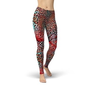 JEAN ANIMAL SKIN LEGGINGS REPLICA