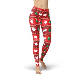 JEAN CLASSIC HOLIDAY SWEATER LEGGINGS REPLICA