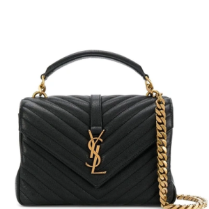 SAINT LAURENT MATELASSE CHEVRON BAG BLACK REPLICA