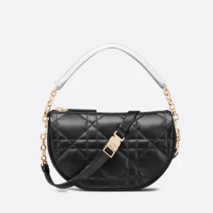 SMALL DIOR VIBE HOBO BAG BLACK REPLICA