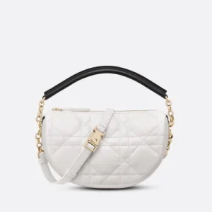 SMALL DIOR VIBE HOBO BAG WHITE