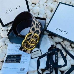 GUCCI WIDE WAIST BELT GG REPLICA