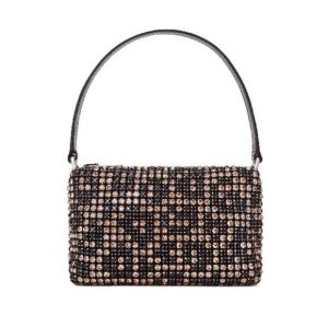 Alexander Wang Heiress Rhinestone Pouch Leopard Replica