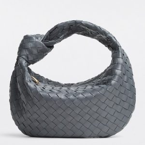 Bottega Veneta BV Jodie Teen Bag In Thunder Intrecciato Leather Replica