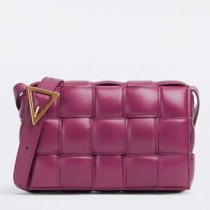 Bottega Veneta Padded Cassette Bag In Cinnabar Lambskin Replica