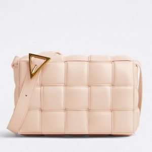 Bottega Veneta Padded Cassette Bag In Melon Lambskin Replica