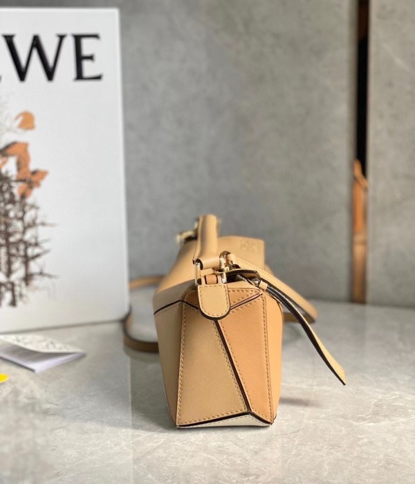 Loewe Puzzle Mini Bag In Desert Calfskin Replica 1