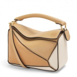 Loewe Puzzle Mini Bag In Desert Calfskin Replica 1