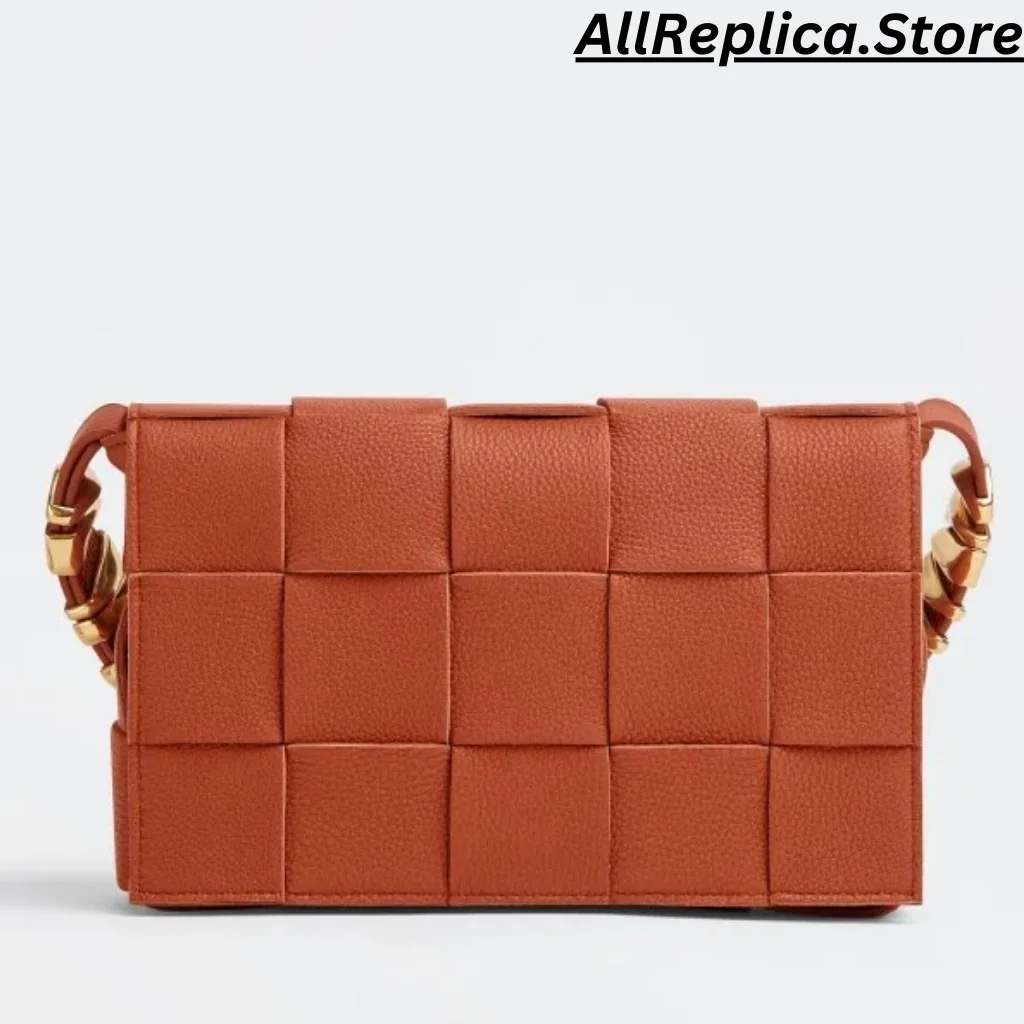 Bottega Veneta Cassette Bag Maple Grained Leather