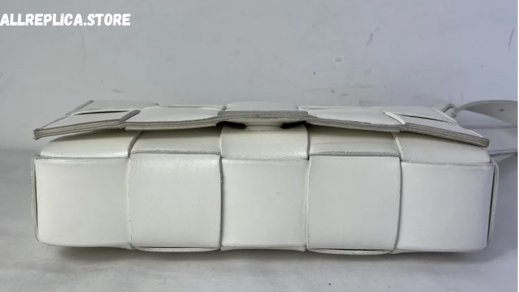 Bottega Veneta Cassett Bag White Lambskin